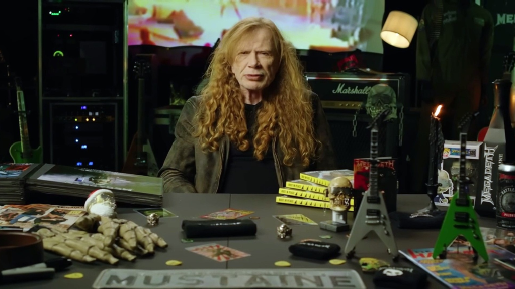 Megadeth estrenará en cines su documental final Behind The Mask