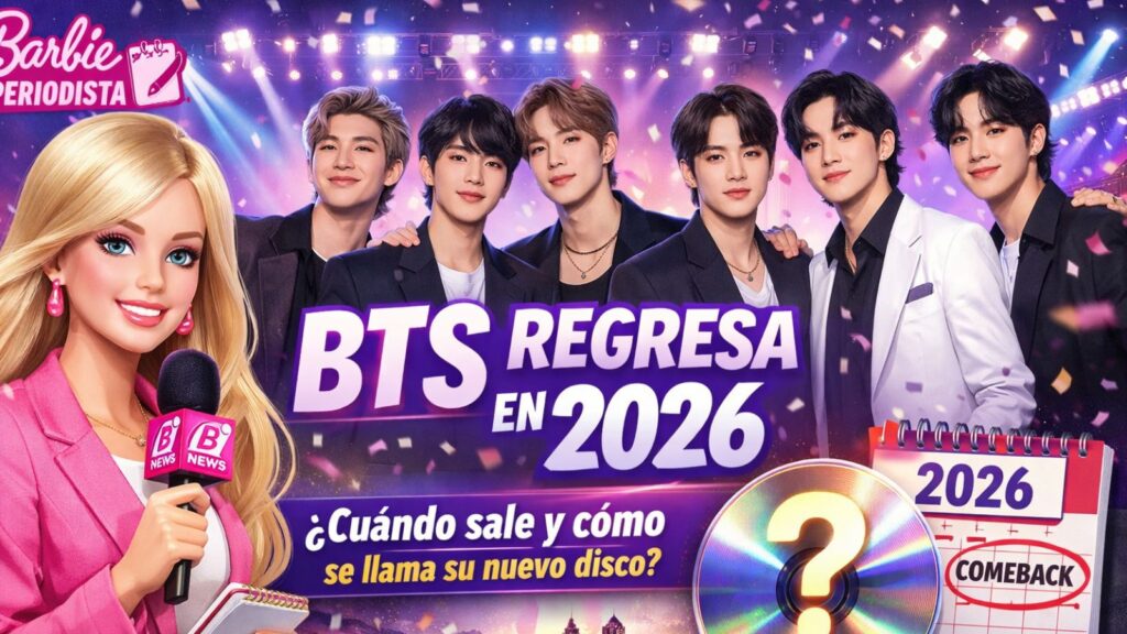BTS regresa en 2026: ¿cuándo sale y cómo se llama su nuevo disco?