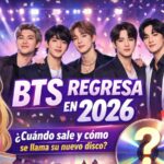 BTS regresa en 2026: ¿cuándo sale y cómo se llama su nuevo disco?